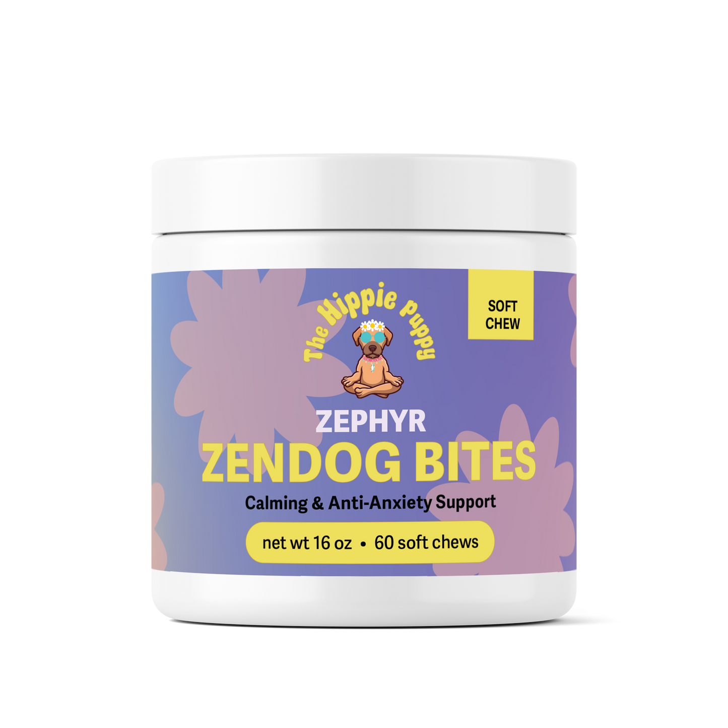 ZenDog Bites Soft Chew: Calming & Anti-Anxiety Support